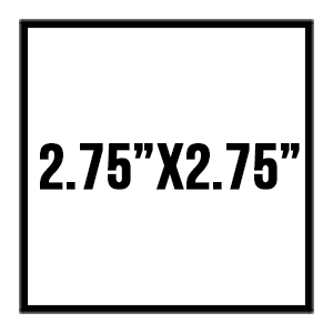 Custom Stickers 2.75"x2.75" Square Stickers