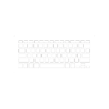 MacBook 13-Inch Non-Unibody (1st Generation) Keyboard