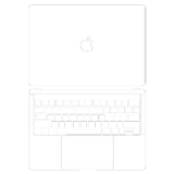Macbook Pro 13 Inch With Touch Bar (Late 2016-2019)