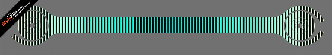 Teal Stripes Beats By Dr. Dre Solo 3 Wireless