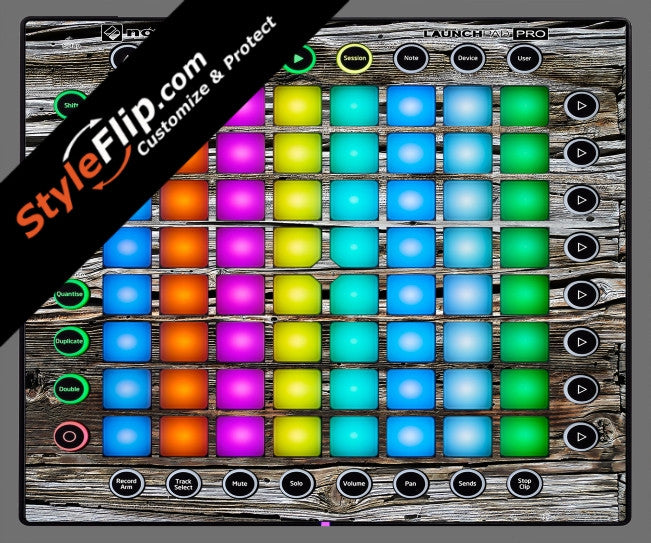 Weathered Wood  Novation Launchpad Pro