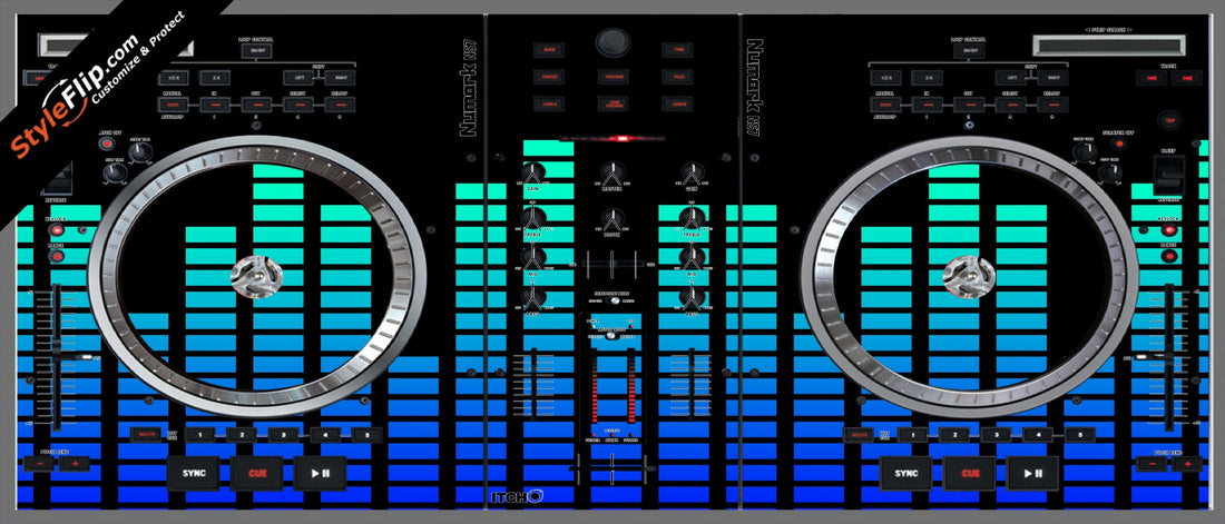 Blue Equalizer  Numark NS-7
