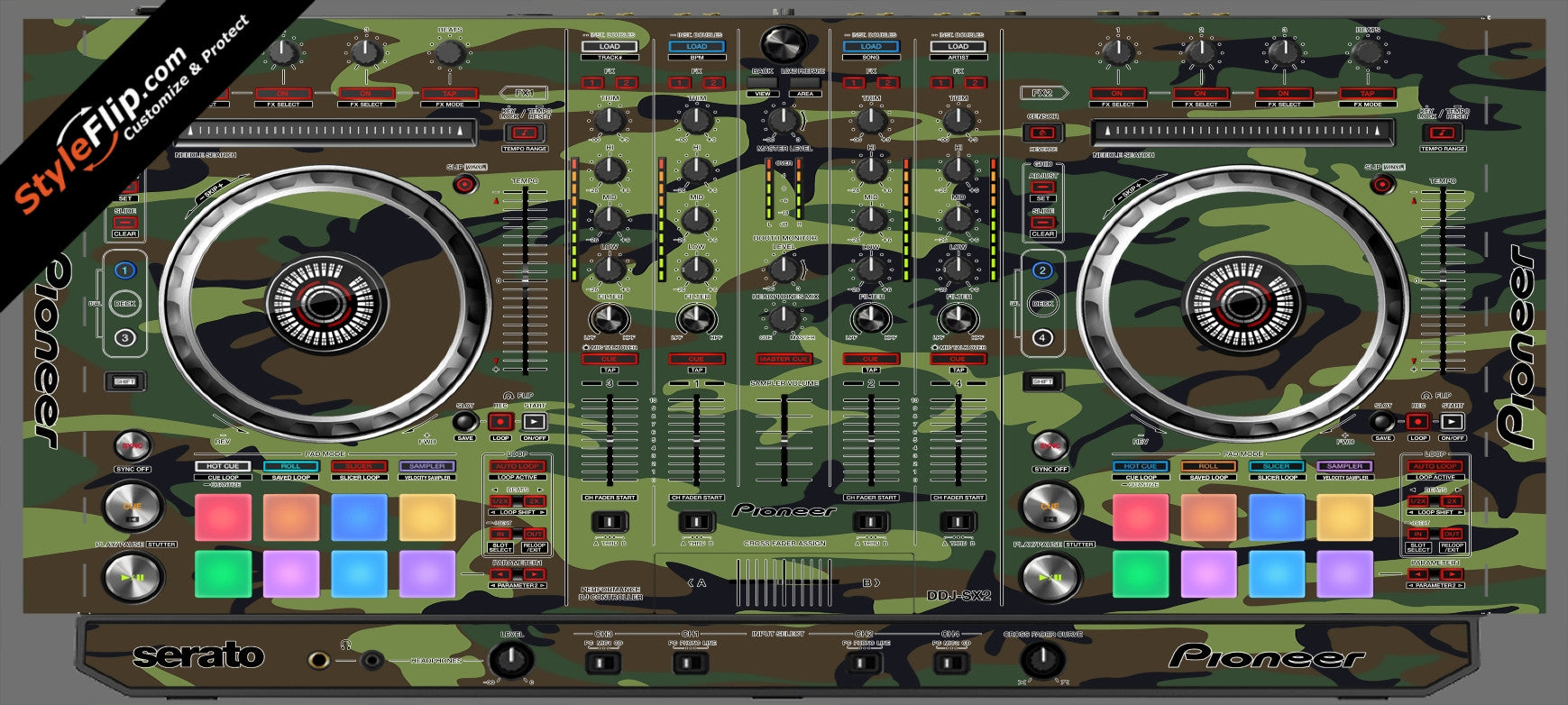 Commando  Pioneer DDJ-SX2