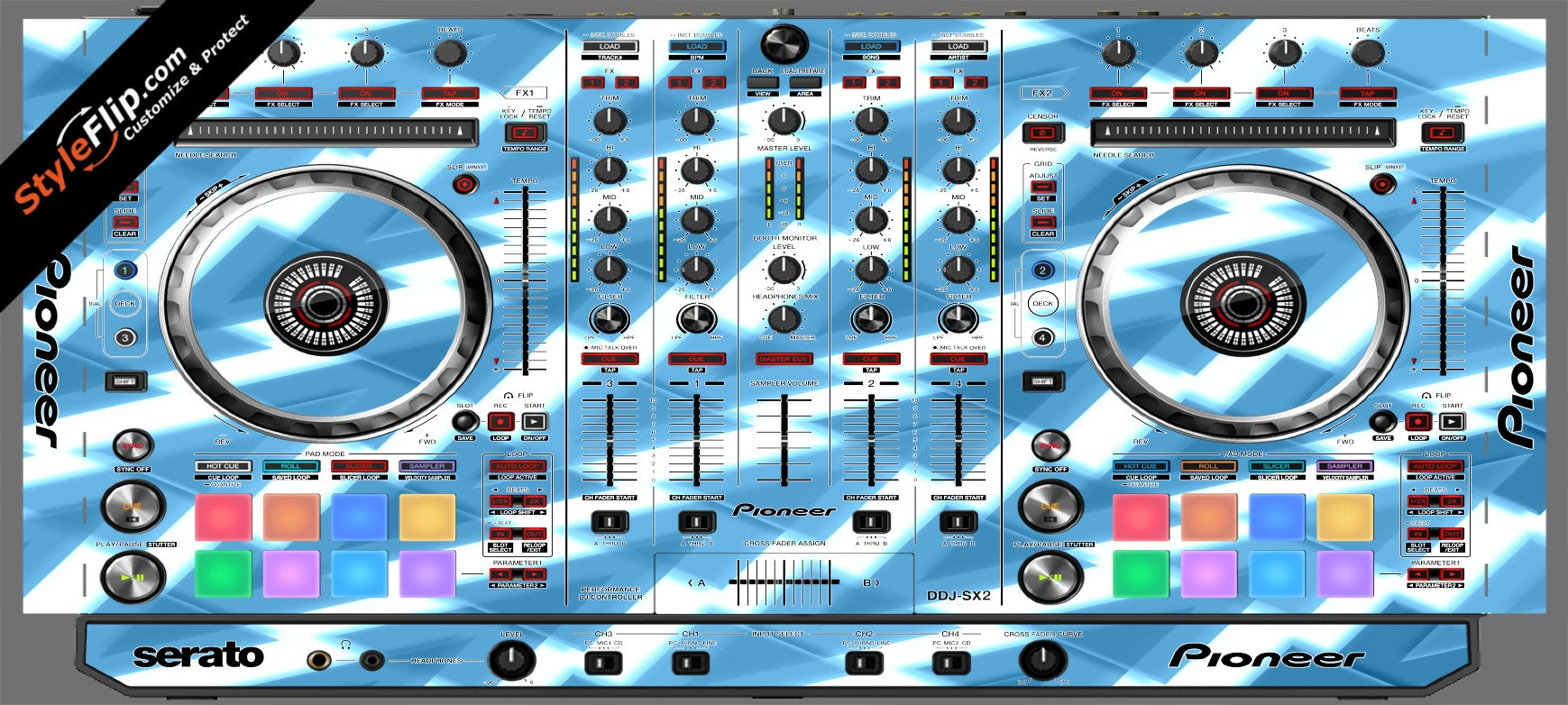 Frozen Pioneer DDJ-SX2