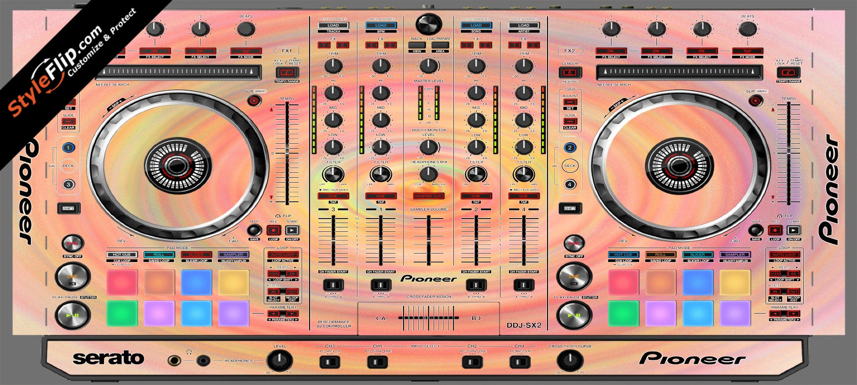 Spin Pioneer DDJ-SX2