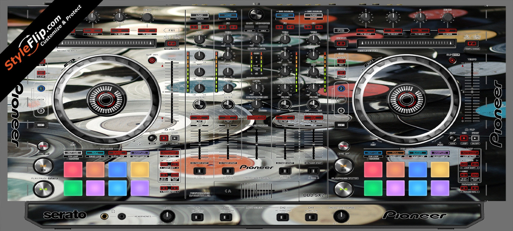 Wax On  Pioneer DDJ-SX2