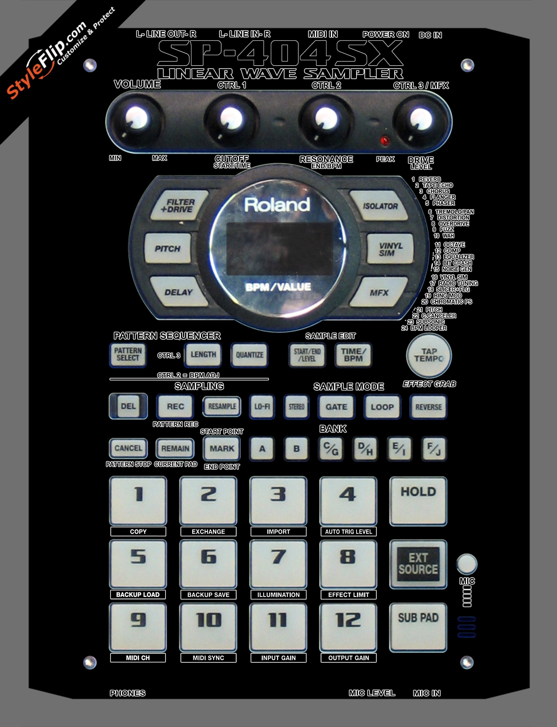 Black Box Roland SP-404 SX