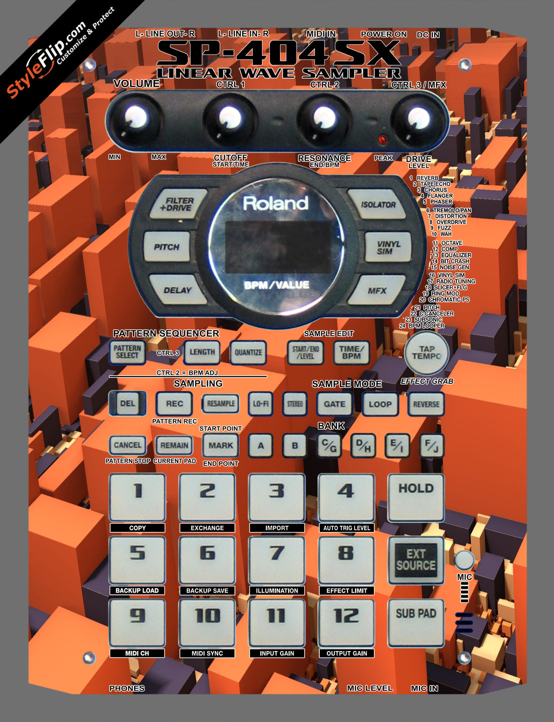 Blocked  Roland SP-404 SX