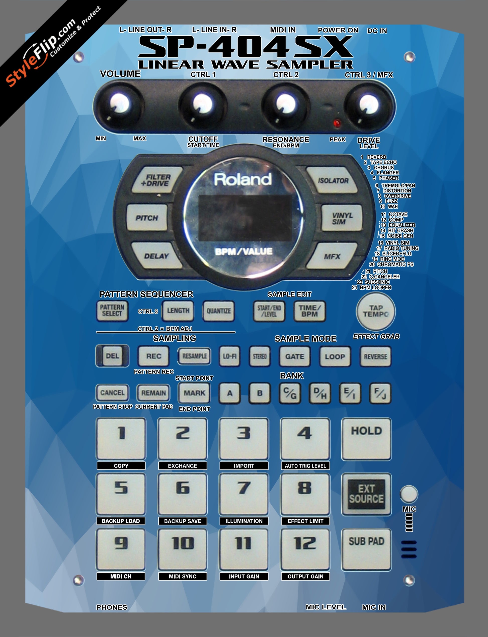 Tranquility  Roland SP-404 SX