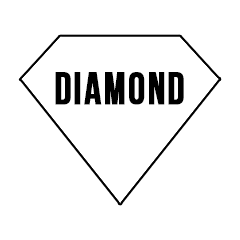 Custom Stickers 4"4" Diamond