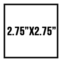 Custom Stickers 2.75"x2.75" Square Stickers