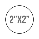 Custom Stickers 2"X2" Circle Stickers