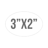 Custom Stickers 3"X2" Oval Stickers