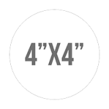 Custom Stickers 4"X4" Circle Stickers