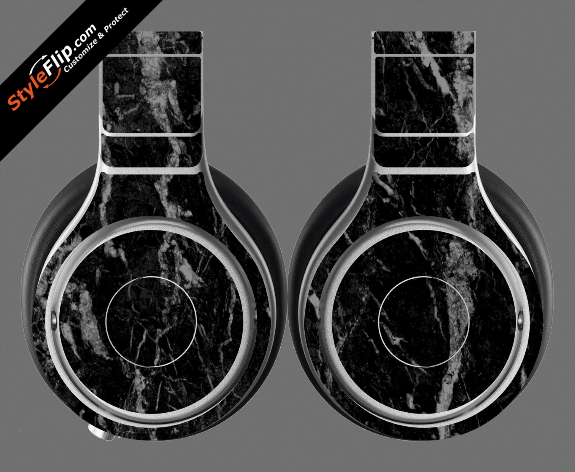Black Marble  Beats By Dr. Dre Beats Pro Model