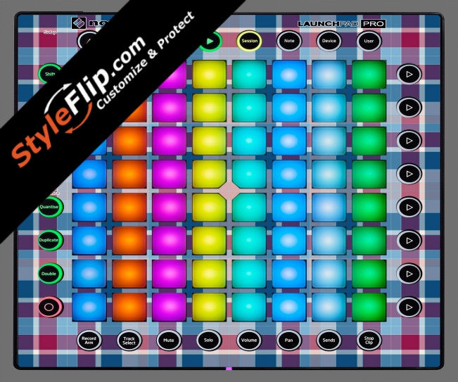 Classic Plaid  Novation Launchpad Pro