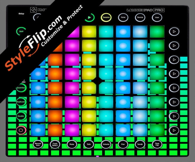 Green Equalizer  Novation Launchpad Pro