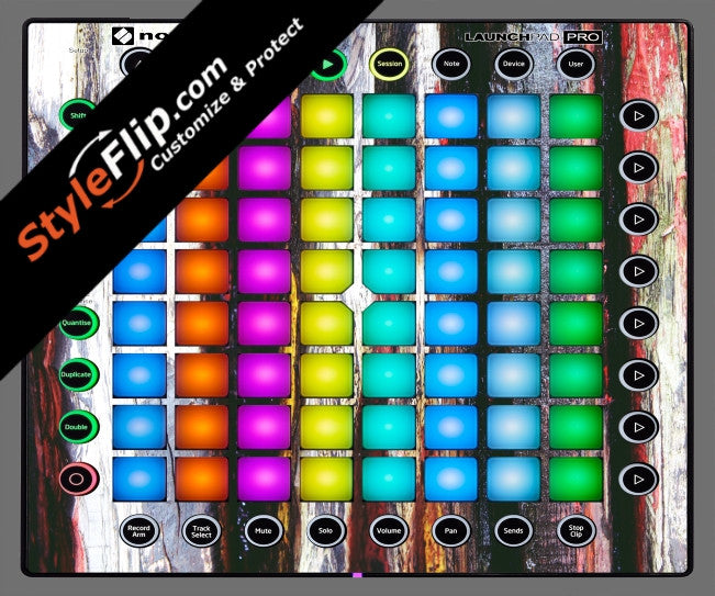 Painted Wood  Novation Launchpad Pro