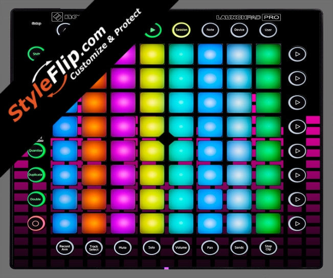 Pink Equalizer Novation Launchpad Pro