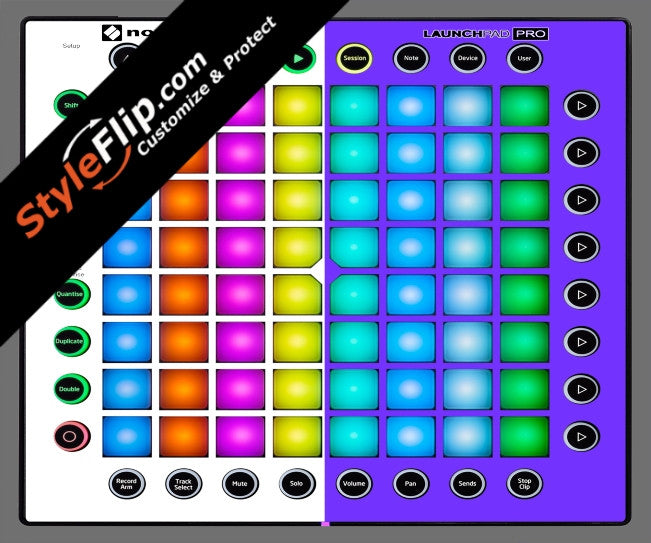Purple & White  Novation Launchpad Pro