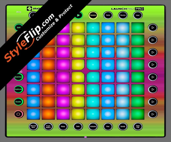 Rainbow Novation Launchpad Pro
