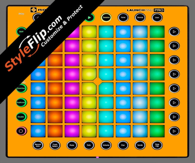 Solid Orange Novation Launchpad Pro