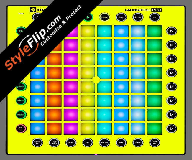 Solid Yellow Novation Launchpad Pro
