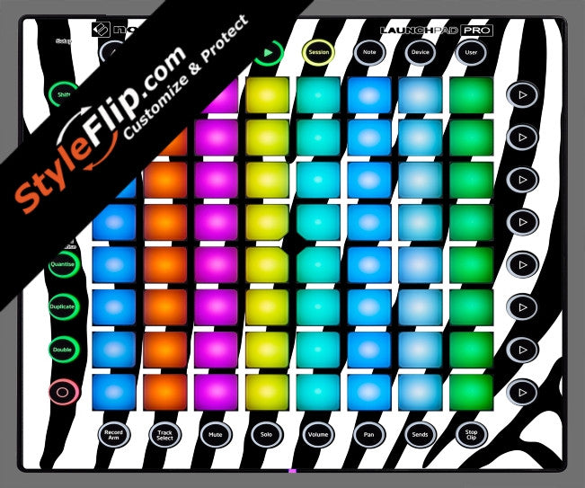 Zebra Print Novation Launchpad Pro