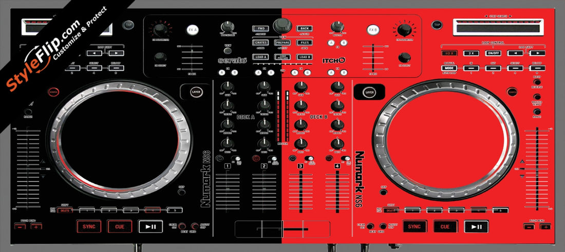 Black & Red Numark NS-6