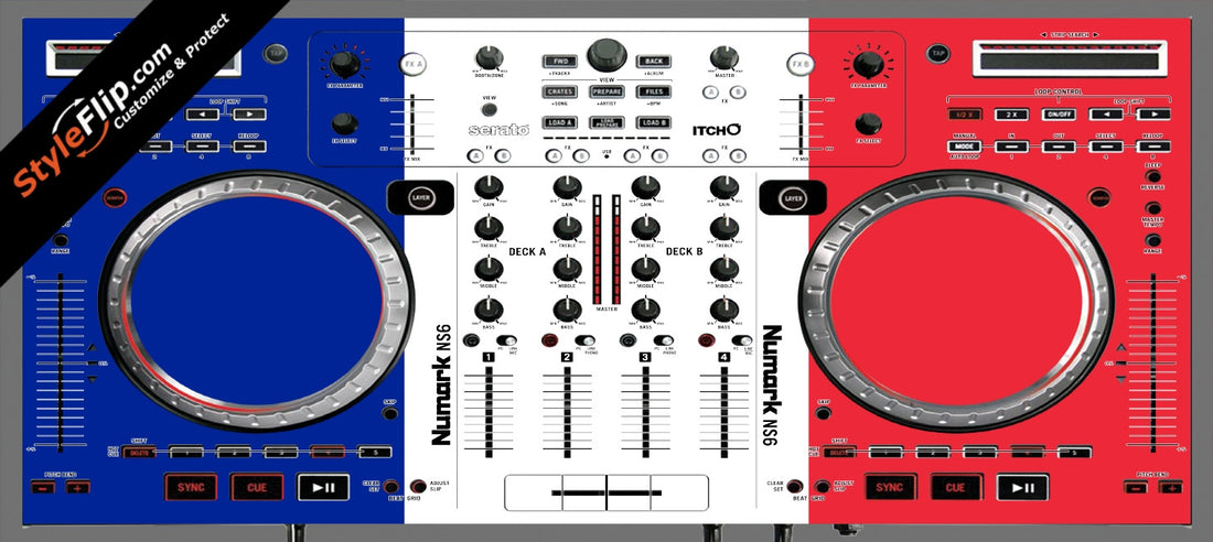 French Flag  Numark NS-6