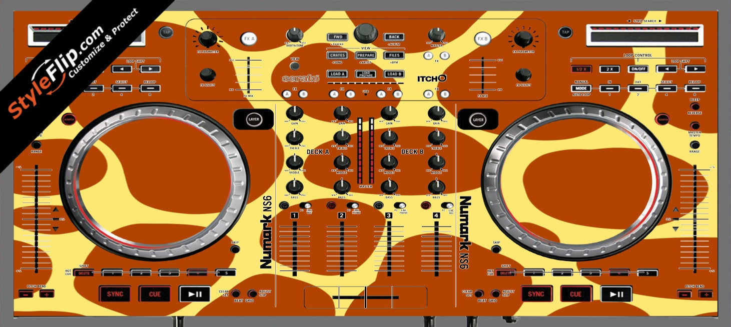 Giraffe Print  Numark NS-6
