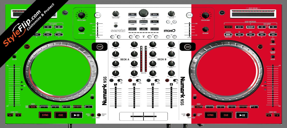 Italian Flag  Numark NS-6