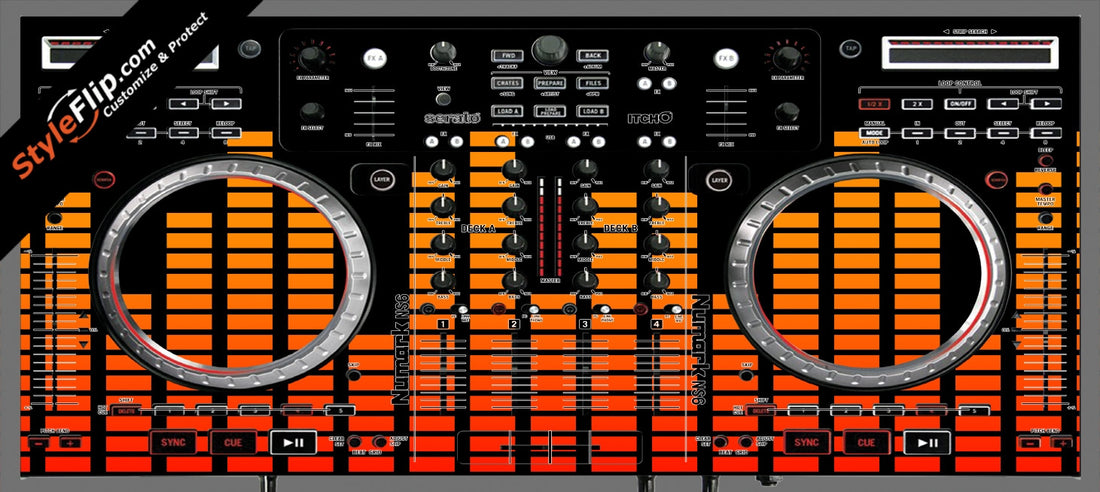 Orange Equalizer  Numark NS-6
