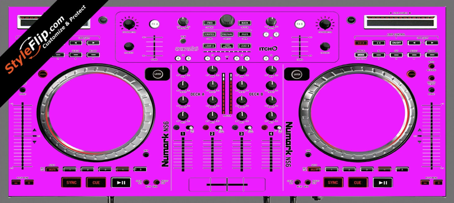 Solid Pink Numark NS-6