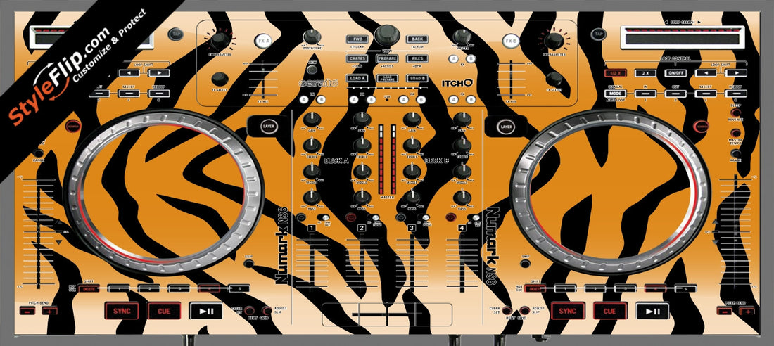 Tiger Stripes Numark NS-6