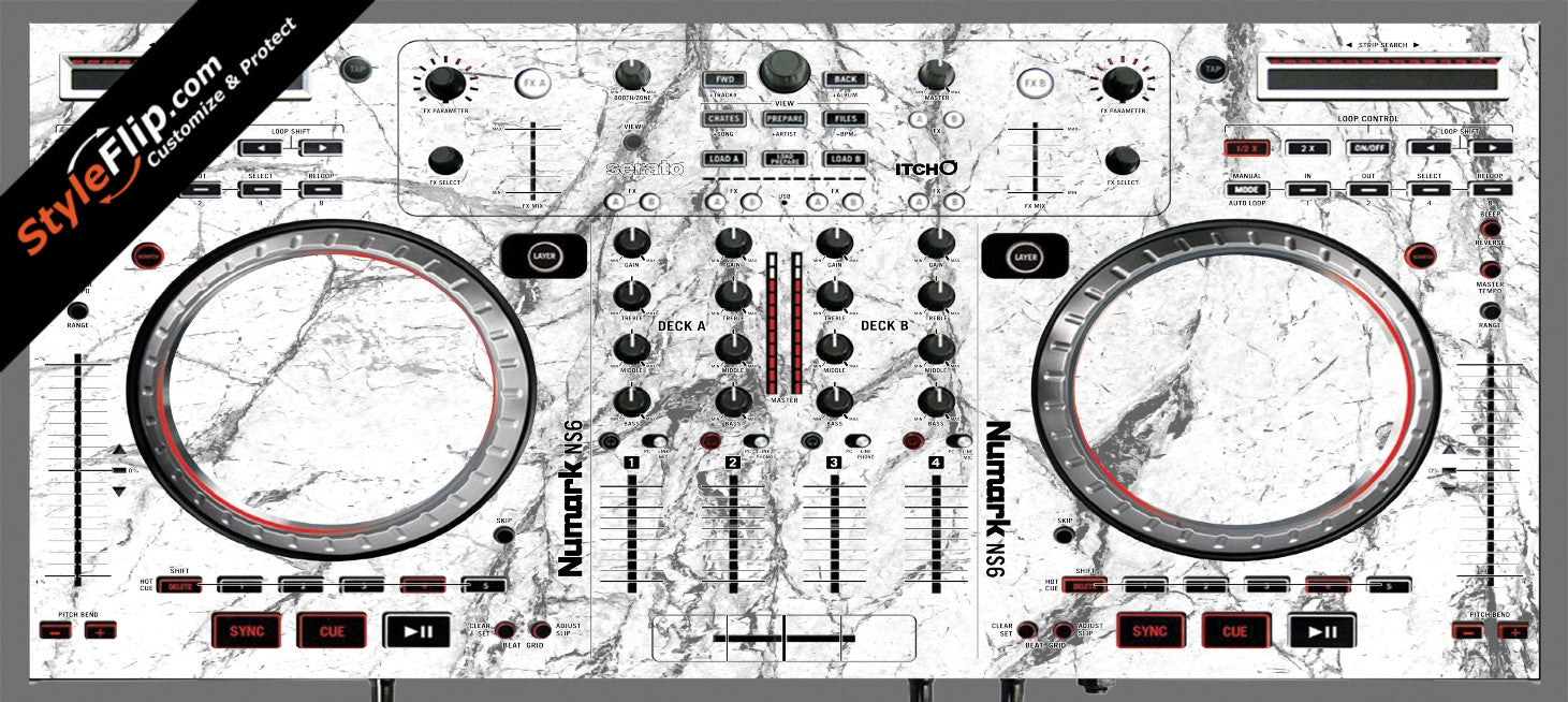 White Marble Numark NS-6
