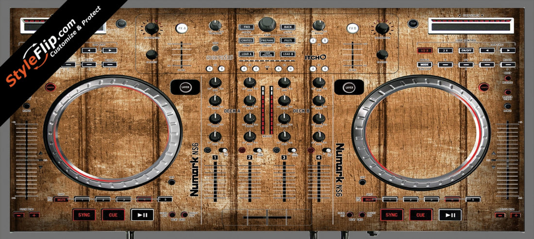 Wood Panels  Numark NS-6