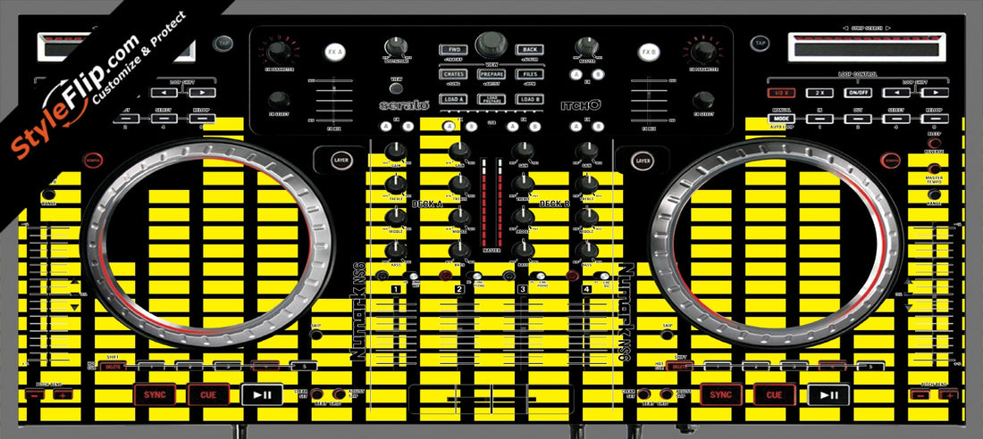 Yellow Equalizer  Numark NS-6
