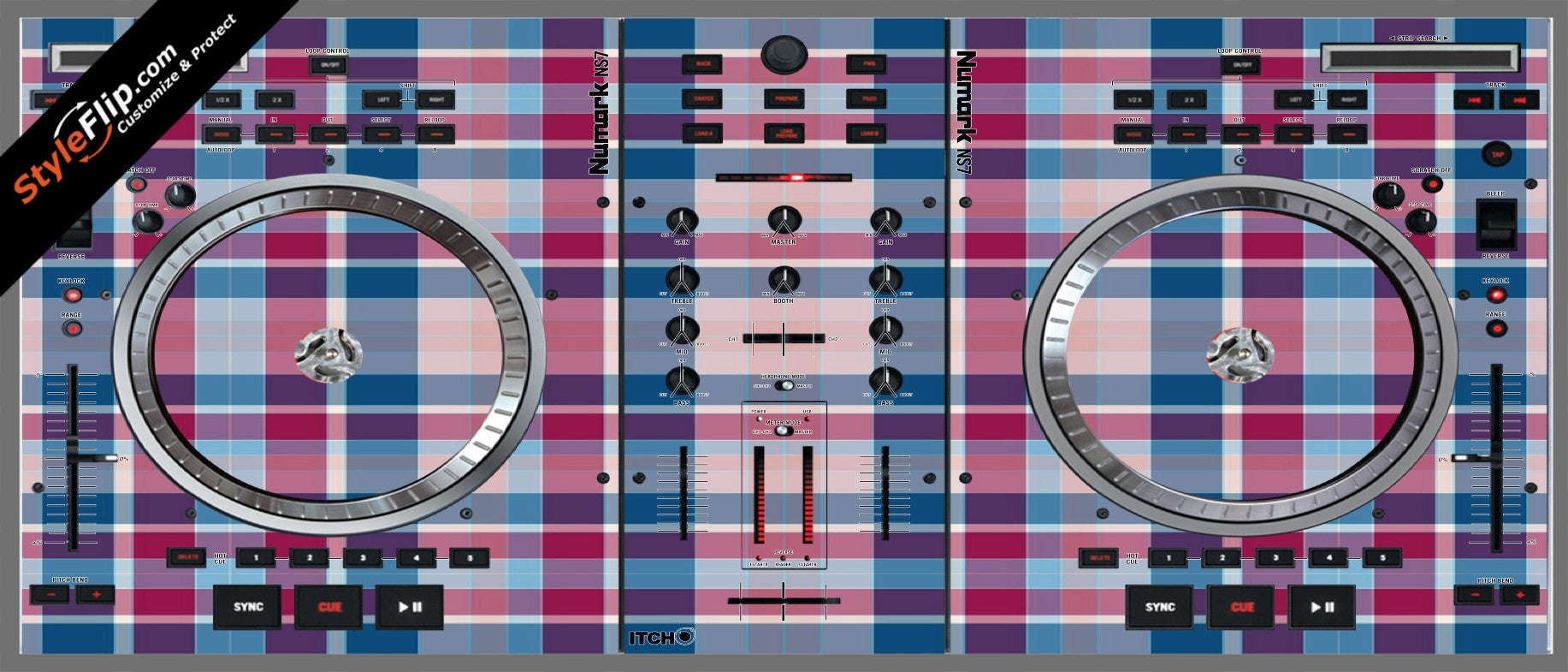 Classic Plaid  Numark NS-7