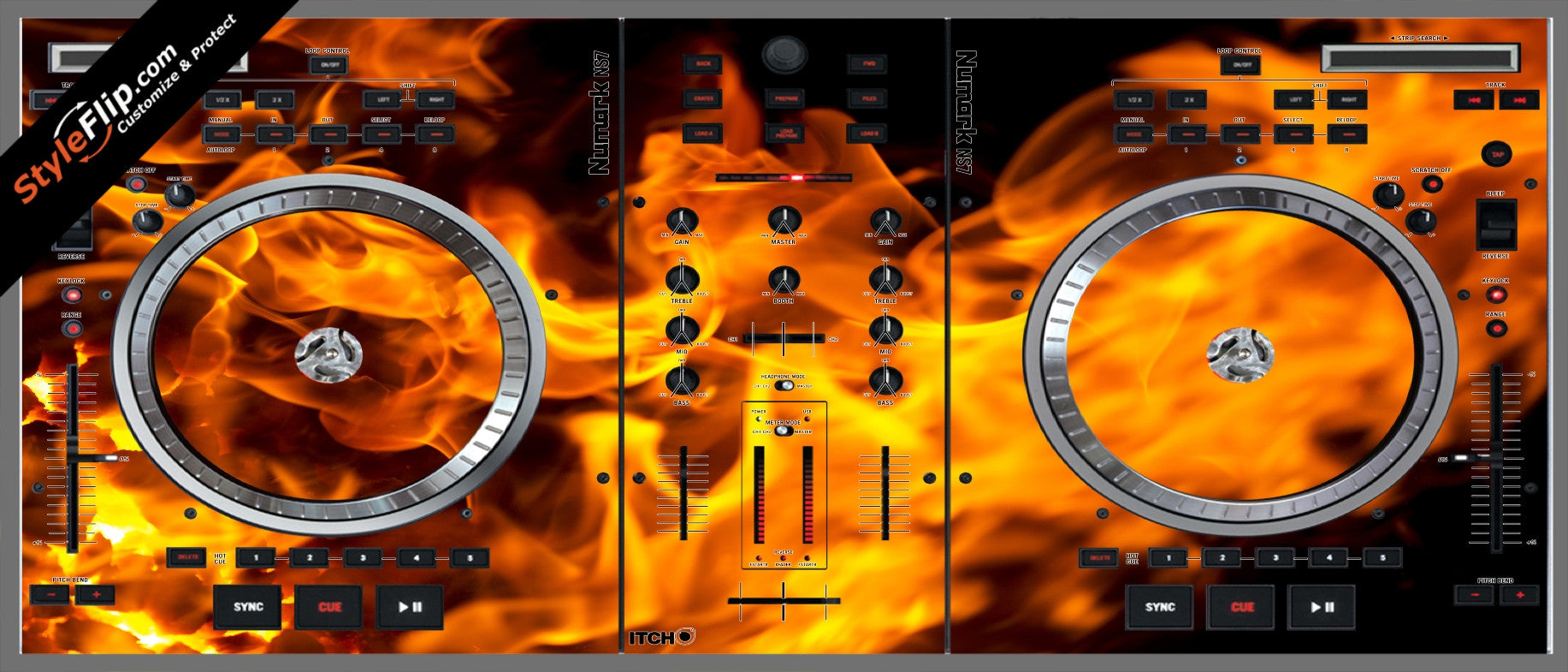Hot Stuff  Numark NS-7