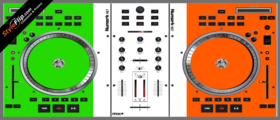Irish Flag  Numark NS-7