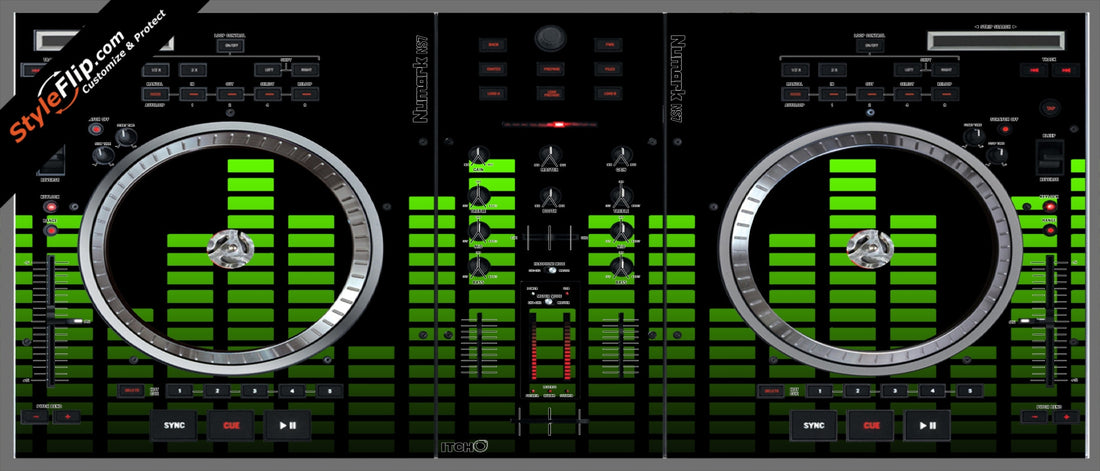 Lime Equalizer Numark NS-7