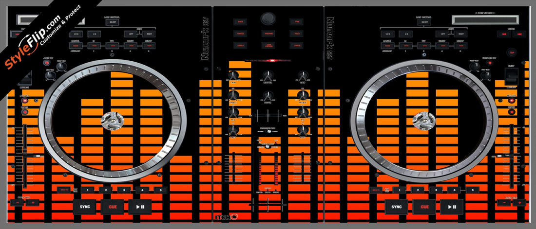 Orange Equalizer  Numark NS-7