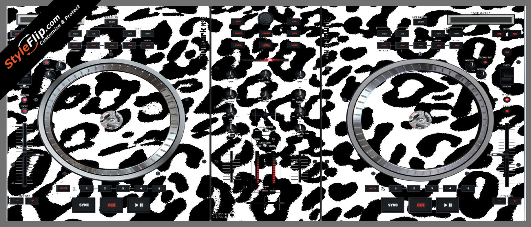 Snow Leopard  Numark NS-7