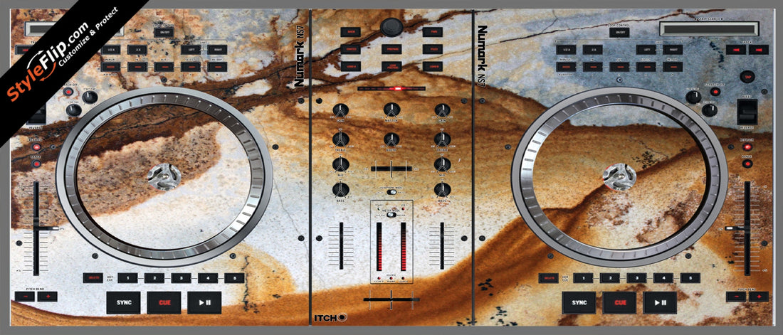 Stained Marble  Numark NS-7