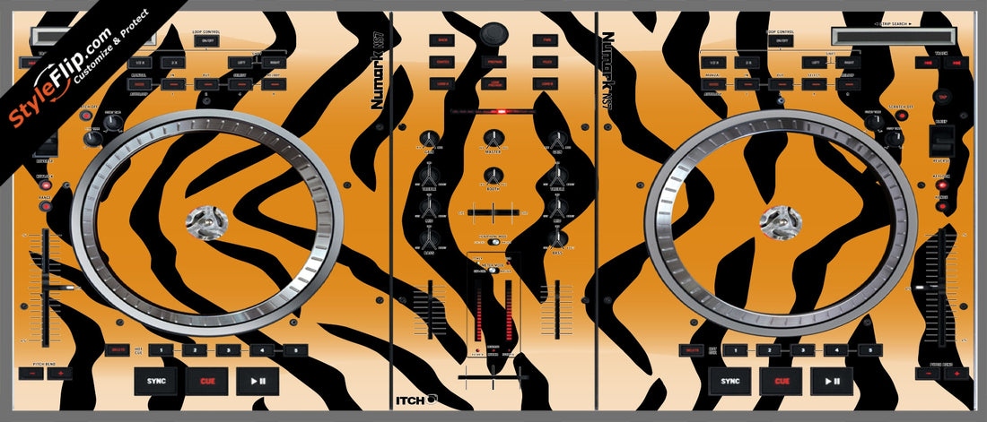 Tiger Stripes Numark NS-7