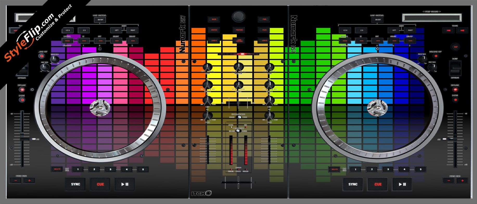 Turn Up  Numark NS-7