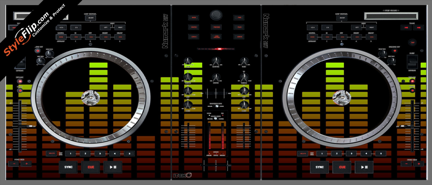 Warm Equalizer Numark NS-7