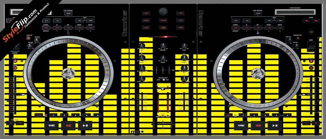 Yellow Equalizer  Numark NS-7