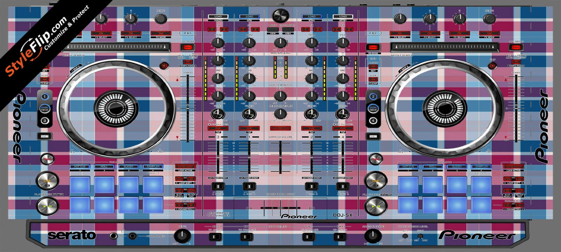 Classic Plaid  Pioneer DDJ-SX